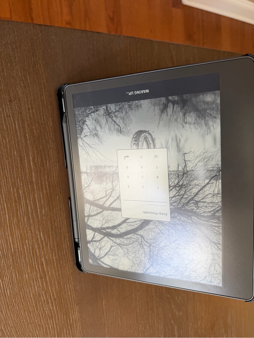 Kindle scribe with case